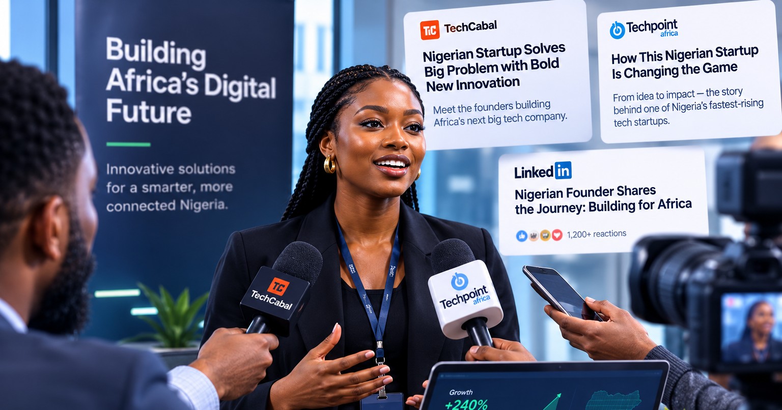 Tech Startup PR: How Nigerian Innovators Get Media Attention