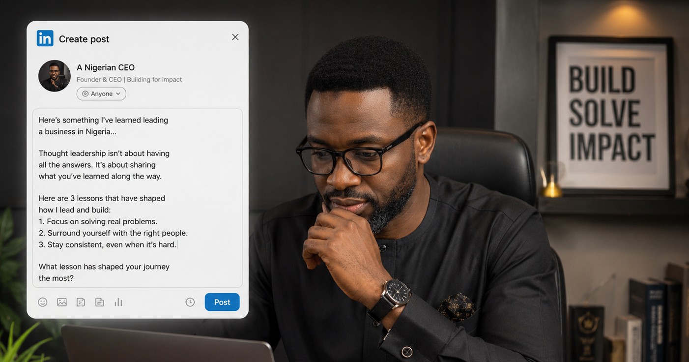 Personal Branding Nigeria: Why It Matters More Than Ever for CEOs