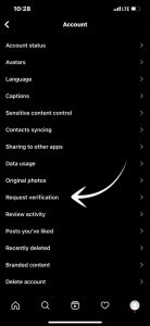 social media verification